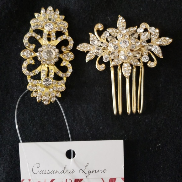 Sparkly hair pin and broch - Picture 1 of 2